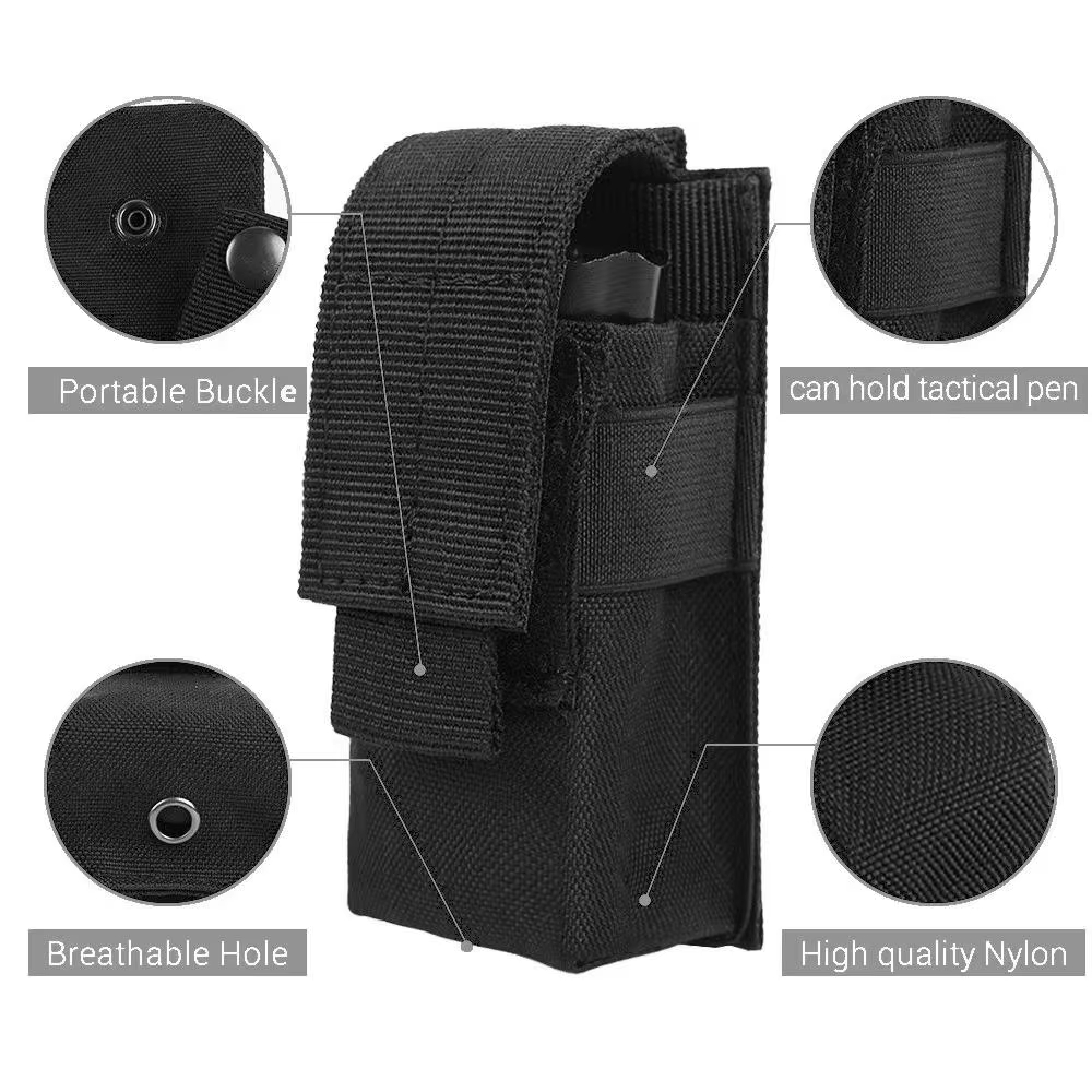 Bolsa de cintura molle modular - Edc Carry Flashlight avaliação e preço