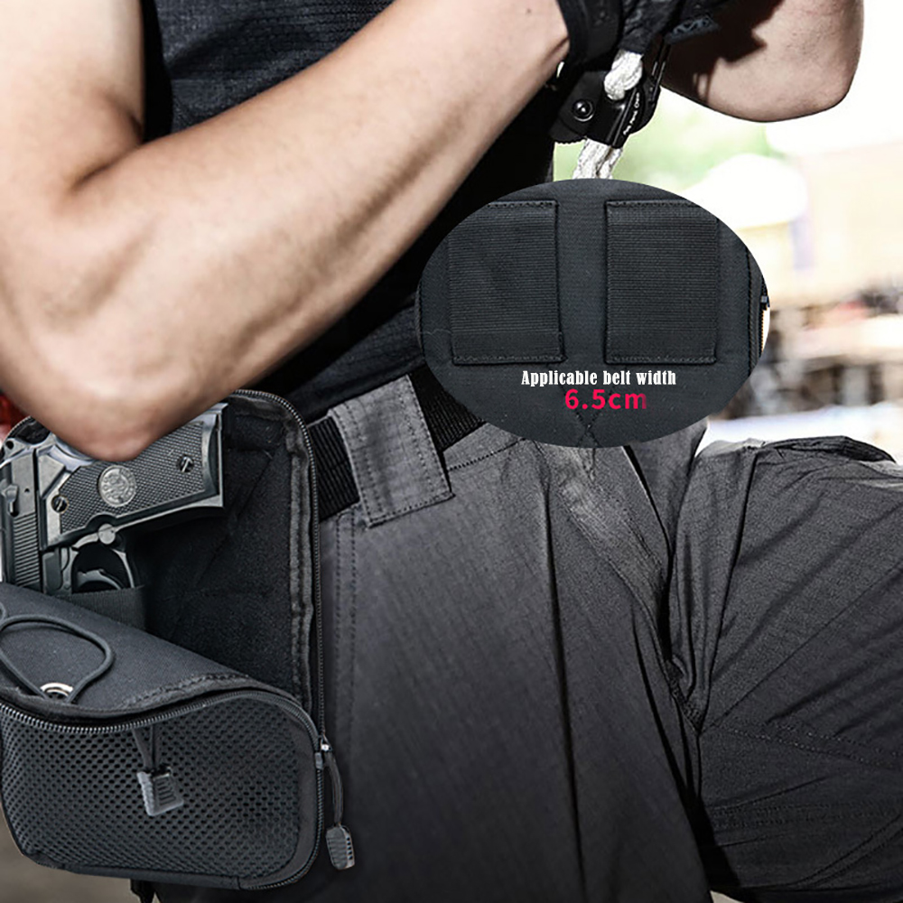 Molle ao ar livre tático escon - Edc Concealed Carry Fanny Pack avaliação e preço