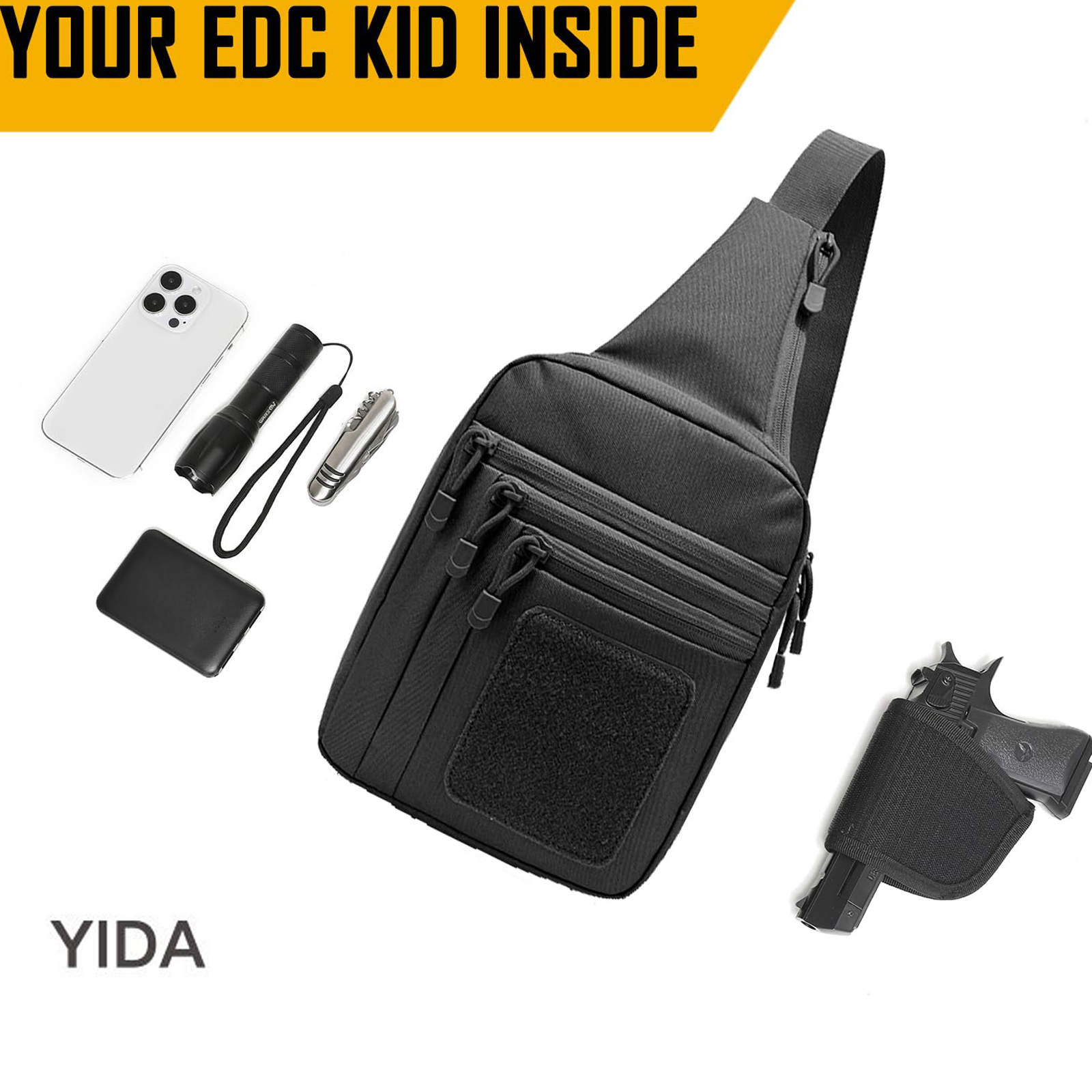 Bolsa crossbody de transporte  - Edc Carry Pack avaliação e preço