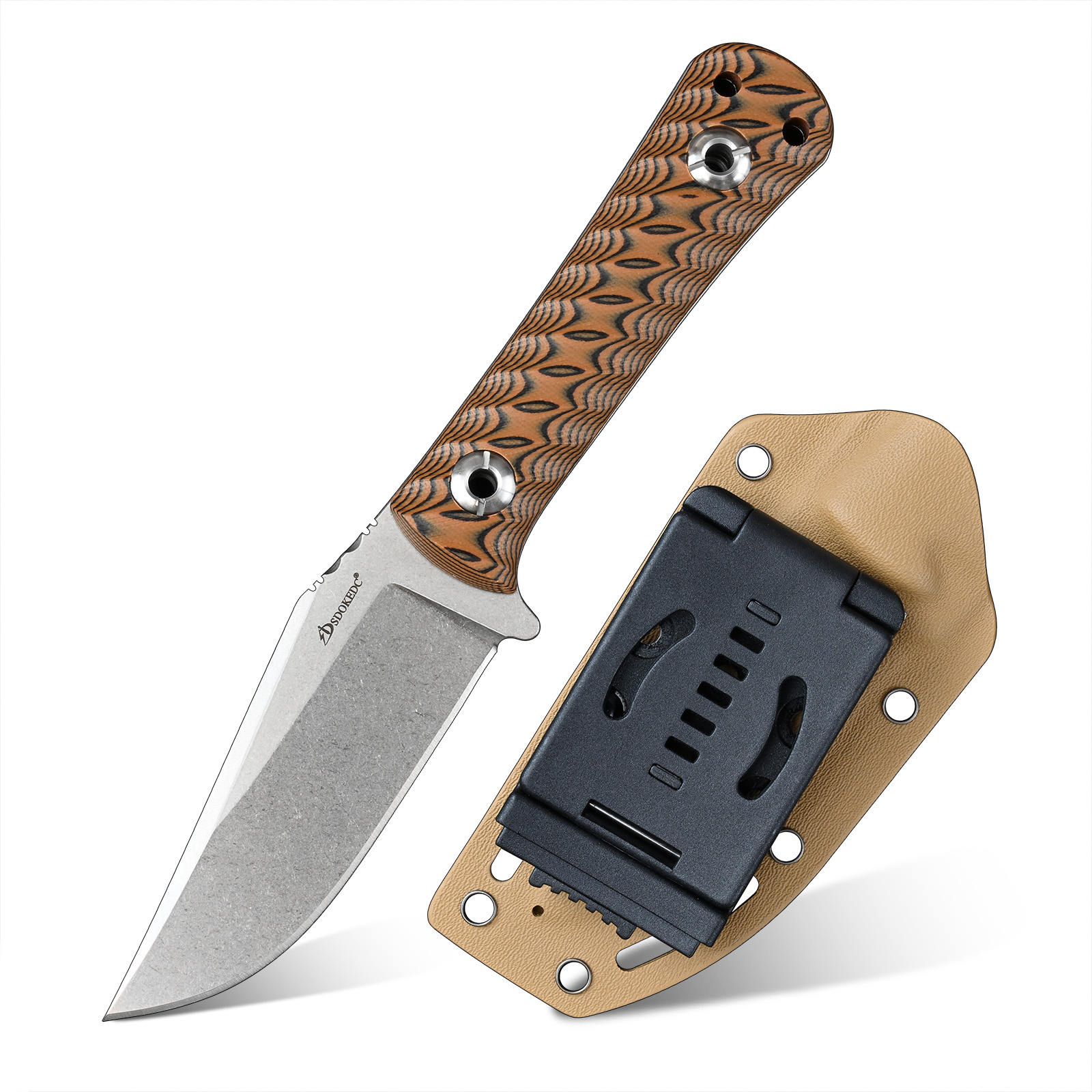 SDOKEDC Ferramenta portátil de - Edc Carry Fixed Blade avaliação e preço