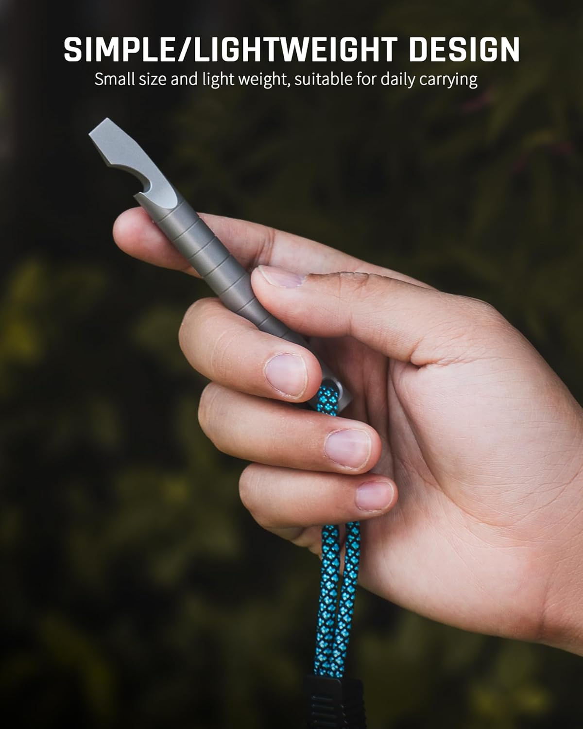 TISUR Titanium EDC Pry Bar, ch - Titanium Pry Bar avaliação e preço