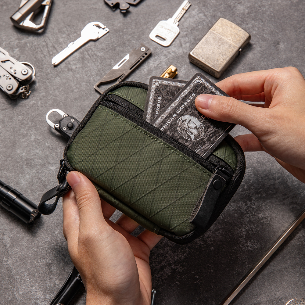 Pequena bolsa carteira edc org - Edc Carry Card avaliação e preço